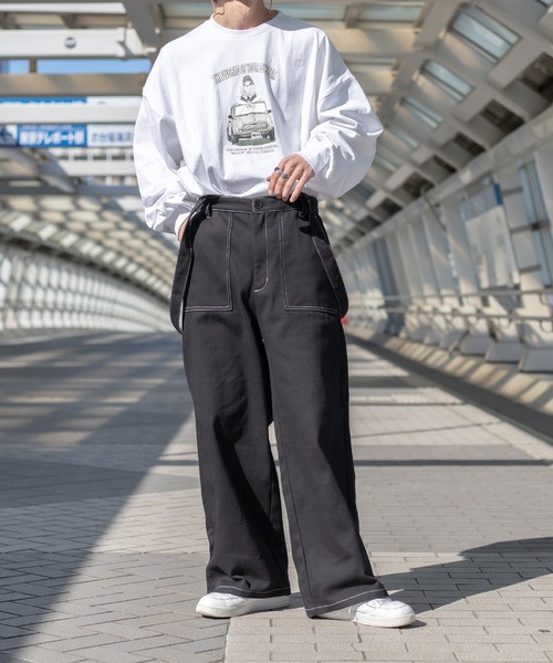 kutir（クティール）の「yutayunoki × kutirコラボロンT（Tシャツ/カットソー・メンズ・ホワイト/ブラック/パープル/オフホワイト/サックスブルー/グリーン・MEDIUM/LARGE）」の18枚目の写真