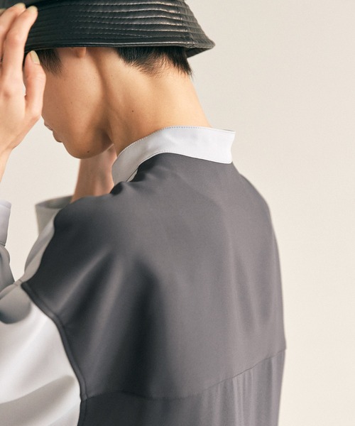 EMMA CLOTHES（エマクローズ）の「オーバーサイズ配色切替バンド