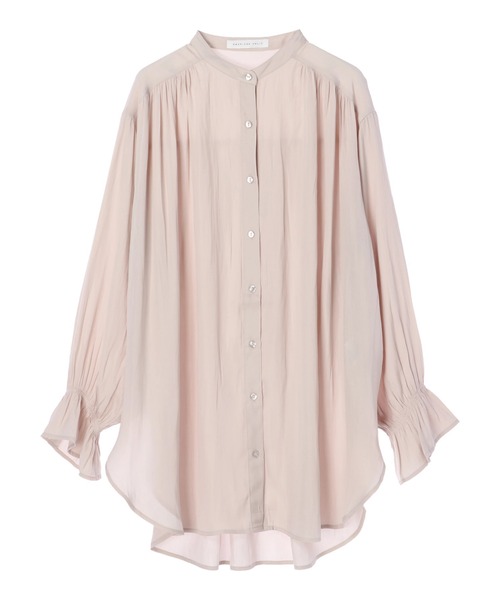 AMERICAN HOLIC（アメリカンホリック）の「キャンディースリーブとろみブラウス（シャツ/ブラウス・レディース・ベージュ/イエロー/アイボリー・FREE）」の2枚目の写真