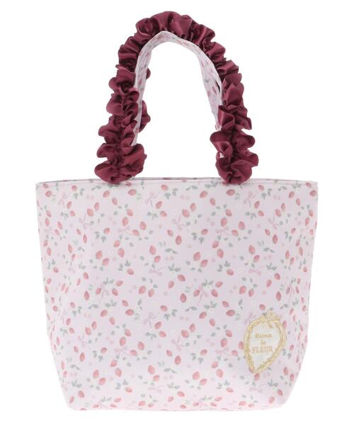 Maison de FLEUR - メゾンドフルール♡いちご刺繍サイドポケット