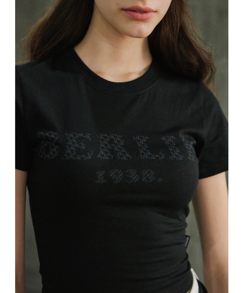 13MONTH（サーティーンマンス）の「【13month】BERLIN T-SHIRT（Tシャツ/カットソー・レディース・ホワイト系1/ホワイト系2/ブラック系1/ブラック系2・S/M）」の12枚目の写真