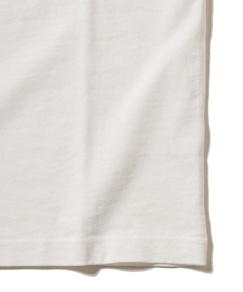 MEN'S BIGI（メンズビギ）の「[コラボアイテム]【HAWAIAN AIRLINES】刺繍ポケットTシャツ（Tシャツ/カットソー・メンズ・ベージュ/ホワイト・L/M）」の9枚目の写真