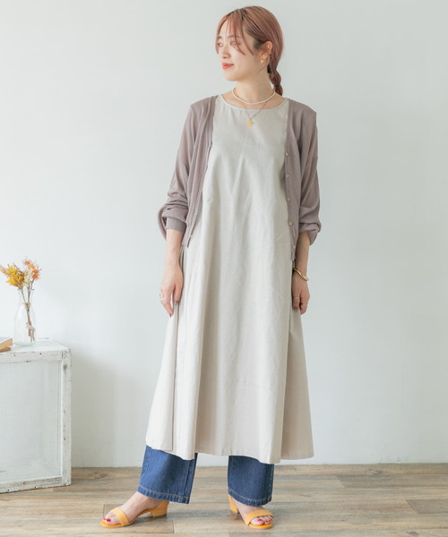 ITEMS URBANRESEARCH(アイテムズ アーバンリサーチ)の「サマーニットカーディガン(カーディガン/ボレロ・レディース・ライトグレー/グレー系その他/チャコールグレー/モカ/イエロー系その他・FREE)」の17枚目の写真