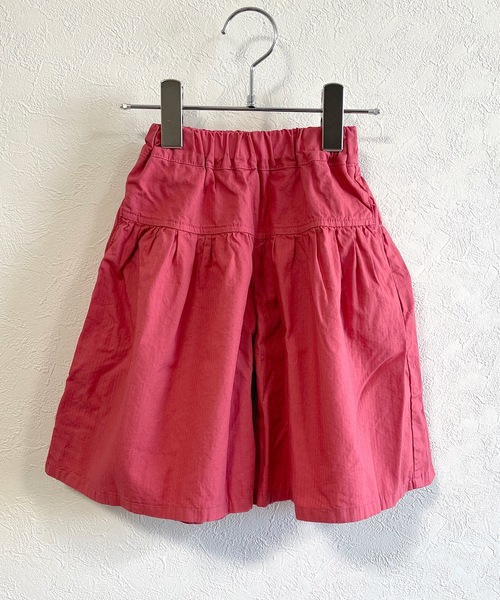 JIPPON(ジポン)の「ギャザーキュロット(J-6615/80~140cm)(スカート・キッズ・ブルー/グリーン/ピンク・120/140/100/110/130/90/80/95)」の3枚目の写真