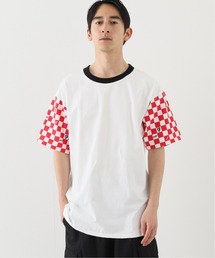 JOINT WORKS | 【BOWWOW / バウワウ】 REAL THING CHECKERS SLEEVE Tシャツ(Tシャツ/カットソー)