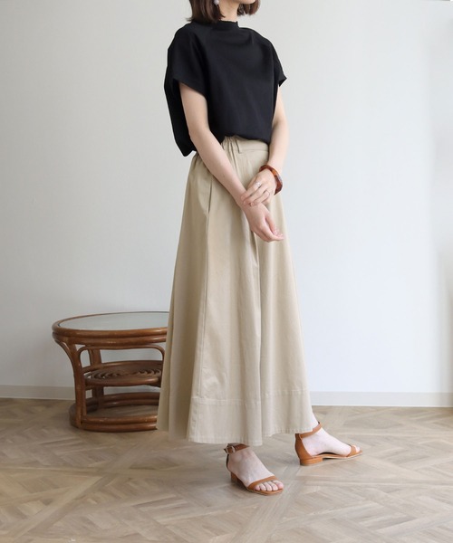 HER CLOSET(ハークローゼット)の「入荷なし【HERCLOSET】ドライタッチコットン100%ラグランTシャツ(Tシャツ/カットソー・レディース・ホワイト/ブラック/ピンク/ブルー/モカ・M)」の15枚目の写真