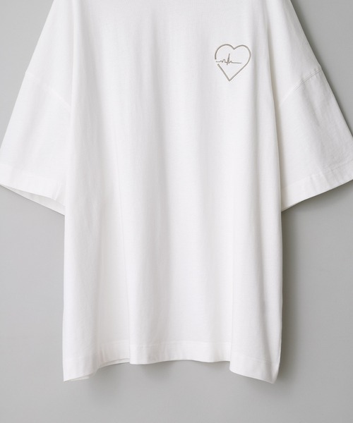 anown(アノン)の「ロゴ刺繍 ルーズ モックネック半袖 Tシャツ ユニセックス/Loose Tee【TikToker森友二×anown 限定コラボ】(Tシャツ/カットソー・メンズ・ホワイト/ブラック・S/M/L)」の10枚目の写真