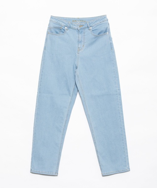 AS KNOW AS de base（アズノゥアズドゥバズ）の「はきなれたデニムパンツ（デニムパンツ・レディース・ライトブルー/インディゴブルー/ブルー系その他・M）」の2枚目の写真