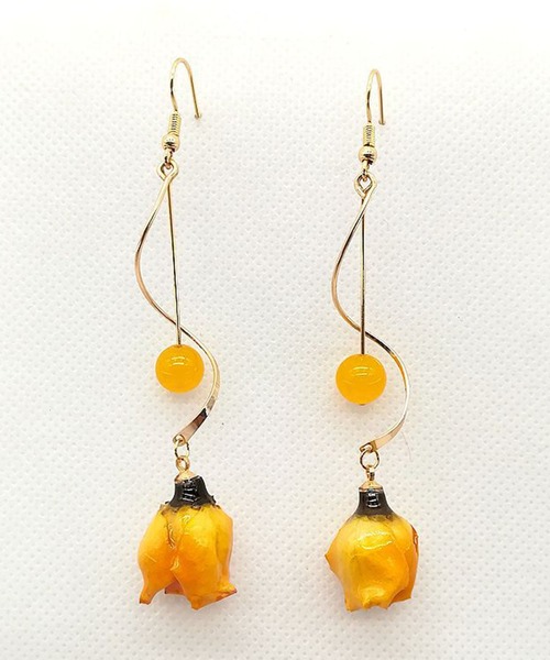 juweel（ユウェル）の「レディースフラワービジューピアス メンズにも使いやすいアクセサリーシリーズ（ピアス（両耳用）・レディース・A/Q/F/C/J/B/D/E/T/G/K/P/N/L/O/M・FREE）」の3枚目の写真