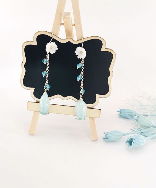 juweel（ユウェル）の「レディースフラワービジューピアス メンズにも使いやすいアクセサリーシリーズ（ピアス（両耳用）・レディース・A/Q/F/C/J/B/D/E/T/G/K/P/N/L/O/M・FREE）」の13枚目の写真