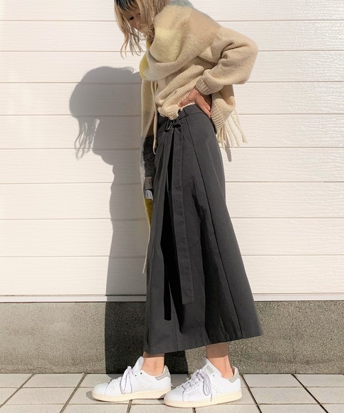 Q（キュー）の「カラフルチェックマフラー（マフラー・レディース・グリーン系その他/イエロー系その他・ONE SIZE）」の5枚目の写真