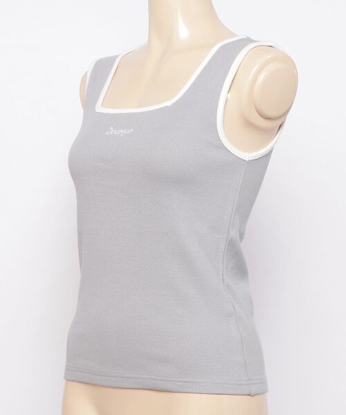 WEGO（ウィゴー）の「WEGO/2WAYパイピングタンクトップ（タンクトップ・レディース・サックスブルー/ブラック・FREE）」の20枚目の写真