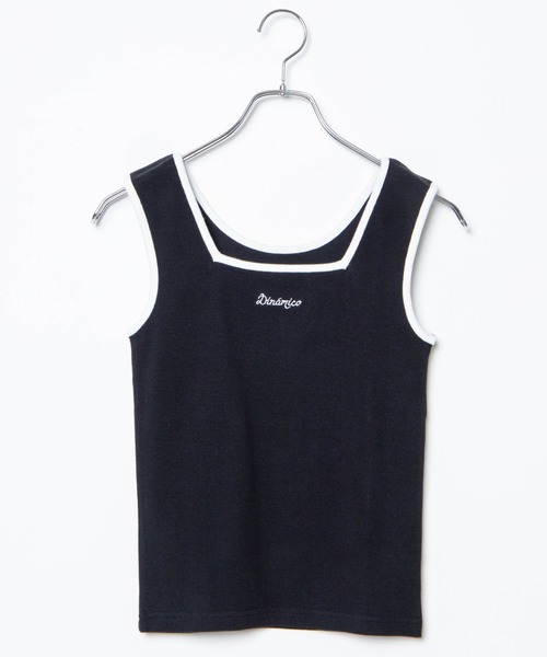 WEGO（ウィゴー）の「WEGO/2WAYパイピングタンクトップ（タンクトップ・レディース・サックスブルー/ブラック・FREE）」の13枚目の写真