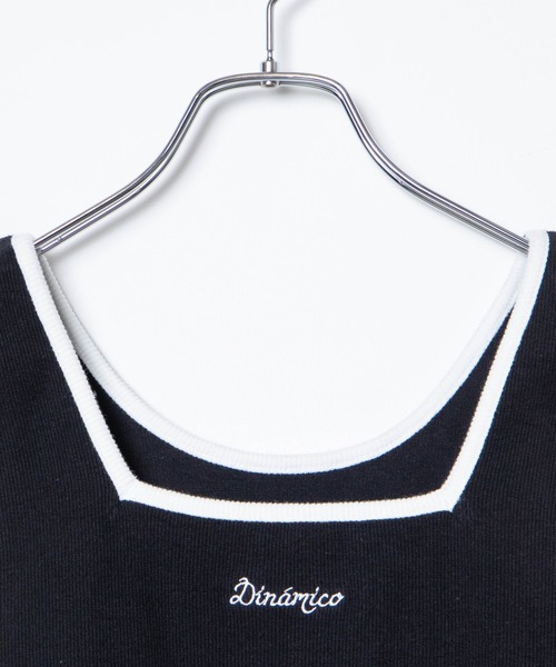 WEGO（ウィゴー）の「WEGO/2WAYパイピングタンクトップ（タンクトップ・レディース・サックスブルー/ブラック・FREE）」の15枚目の写真