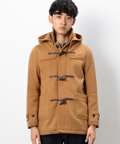 coen(コーエン)の「ヘリンボーンメルトンダッフルコート(ダッフルコート・メンズ・グレー/ブラック/ネイビー/ベージュ・X-LARGE/LARGE/MEDIUM/SMALL)」の6枚目の写真