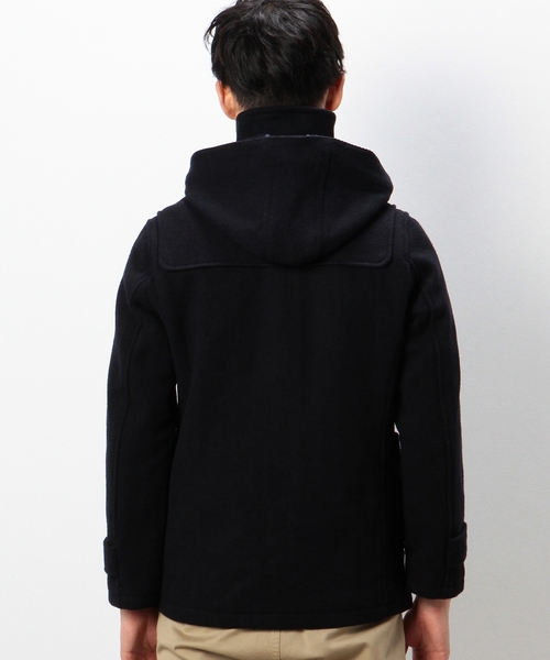 coen(コーエン)の「ヘリンボーンメルトンダッフルコート(ダッフルコート・メンズ・グレー/ブラック/ネイビー/ベージュ・X-LARGE/LARGE/MEDIUM/SMALL)」の11枚目の写真