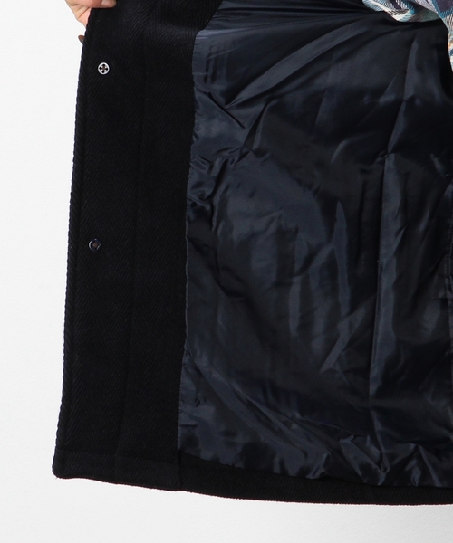 coen(コーエン)の「ヘリンボーンメルトンダッフルコート(ダッフルコート・メンズ・グレー/ブラック/ネイビー/ベージュ・X-LARGE/LARGE/MEDIUM/SMALL)」の12枚目の写真