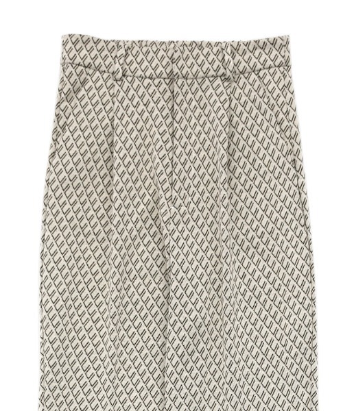 select MOCA（セレクトモカ）の「ジャガード柄ストレートカットパンツ（その他パンツ・レディース・ブラウン/キャメル/ライトベージュ・SMALL/MEDIUM）」の13枚目の写真