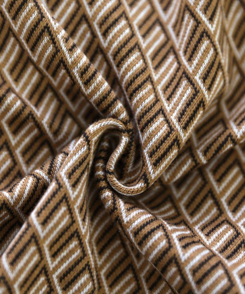 select MOCA（セレクトモカ）の「ジャガード柄ストレートカットパンツ（その他パンツ・レディース・ブラウン/キャメル/ライトベージュ・SMALL/MEDIUM）」の16枚目の写真