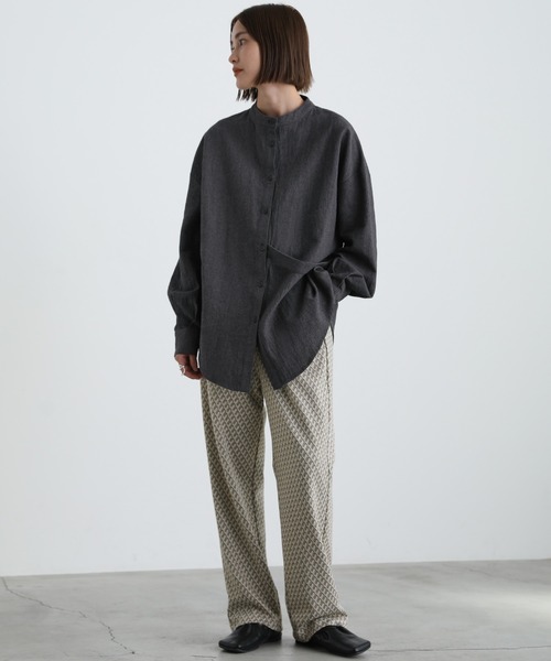 select MOCA（セレクトモカ）の「ジャガード柄ストレートカットパンツ（その他パンツ・レディース・ブラウン/キャメル/ライトベージュ・SMALL/MEDIUM）」の17枚目の写真