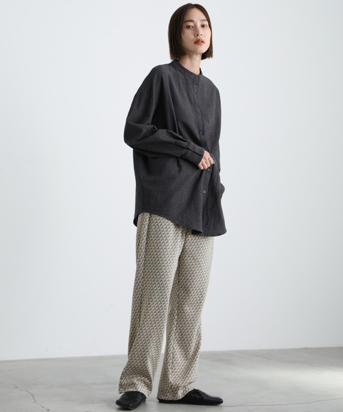 select MOCA（セレクトモカ）の「ジャガード柄ストレートカットパンツ（その他パンツ・レディース・ブラウン/キャメル/ライトベージュ・SMALL/MEDIUM）」の20枚目の写真