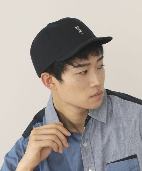 BEAMS HEART(ビームスハート)の「BEAMS HEART / ショートバイザー キャップ(キャップ・メンズ・ブラック/ネイビー・ONE SIZE)」の8枚目の写真