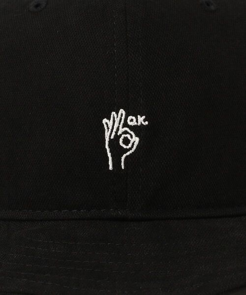 BEAMS HEART(ビームスハート)の「BEAMS HEART / ショートバイザー キャップ(キャップ・メンズ・ブラック/ネイビー・ONE SIZE)」の15枚目の写真