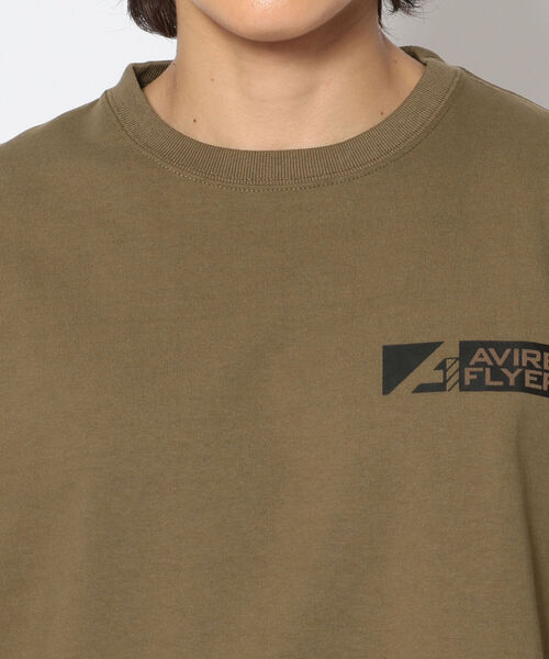 AVIREX（アヴィレックス）の「【AVIREX FLYER’S】ショートスリーブ Tシャツ / SS T-SHIRT AF / アヴィレックス / AVIREX（Tシャツ/カットソー・メンズ・ブラック/モカ/オフホワイト・MEDIUM/LARGE/X-LARGE/XX-LARGE）」の15枚目の写真
