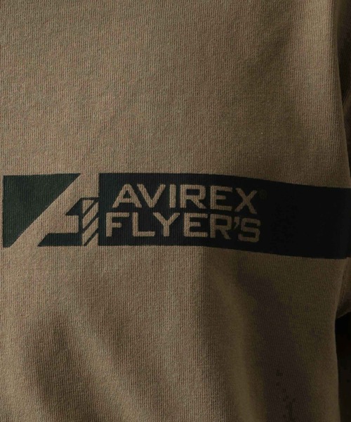 AVIREX（アヴィレックス）の「【AVIREX FLYER’S】ショートスリーブ Tシャツ / SS T-SHIRT AF / アヴィレックス / AVIREX（Tシャツ/カットソー・メンズ・ブラック/モカ/オフホワイト・MEDIUM/LARGE/X-LARGE/XX-LARGE）」の6枚目の写真