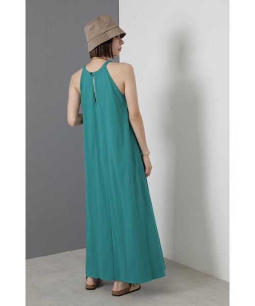 ROSE BUD(ローズバッド)の「アメスリワンピース(ワンピース・レディース・ブラウン/グリーン/カーキ・ONE SIZE/FREE)」の7枚目の写真