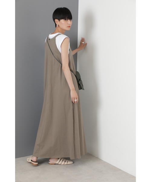 ROSE BUD(ローズバッド)の「アメスリワンピース(ワンピース・レディース・ブラウン/グリーン/カーキ・ONE SIZE/FREE)」の19枚目の写真