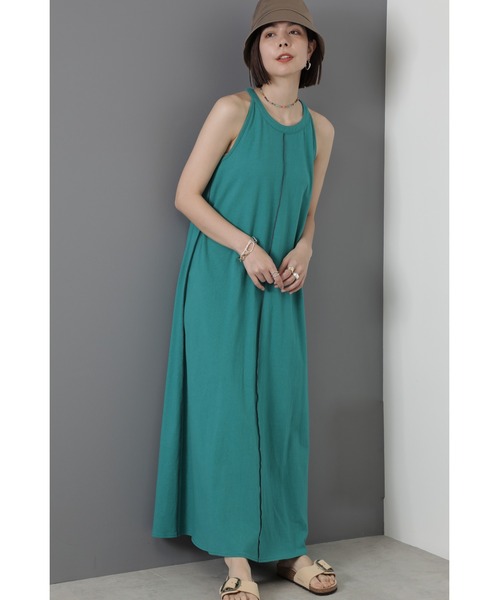 ROSE BUD(ローズバッド)の「アメスリワンピース(ワンピース・レディース・ブラウン/グリーン/カーキ・ONE SIZE/FREE)」の21枚目の写真