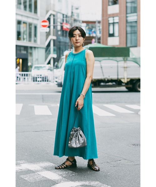 ROSE BUD(ローズバッド)の「アメスリワンピース(ワンピース・レディース・ブラウン/グリーン/カーキ・ONE SIZE/FREE)」の17枚目の写真