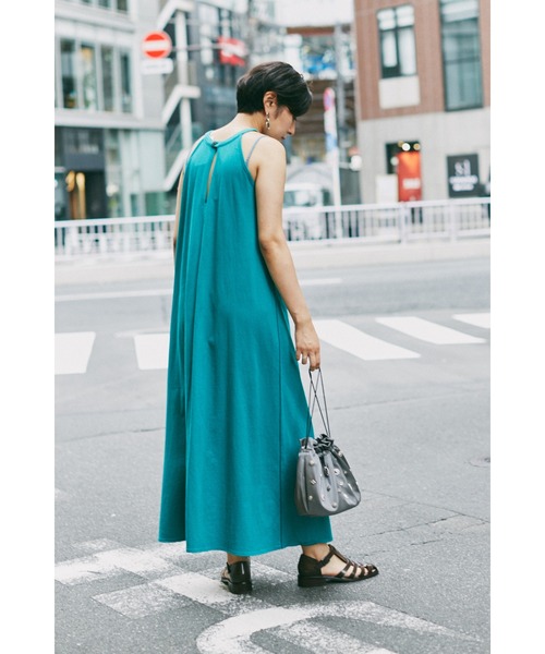 ROSE BUD(ローズバッド)の「アメスリワンピース(ワンピース・レディース・ブラウン/グリーン/カーキ・ONE SIZE/FREE)」の18枚目の写真