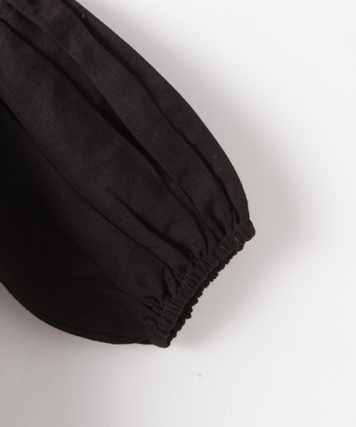 LOWRYS FARM(ローリーズファーム)の「メンアサチュニックブラウス 942727(シャツ/ブラウス・キッズ・ブラック/レッド/オフホワイト・110cm/120cm/130cm)」の7枚目の写真