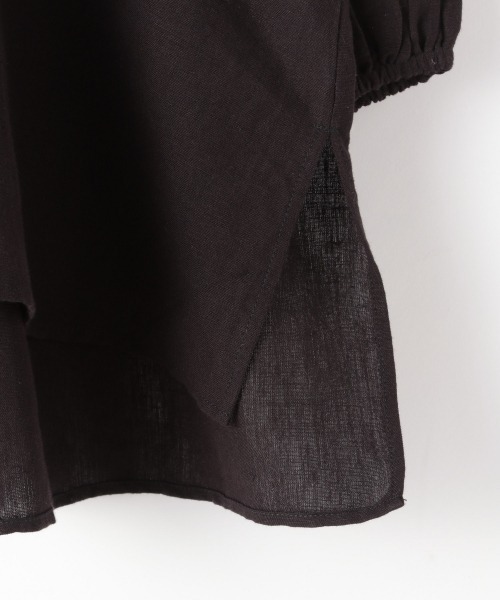 LOWRYS FARM(ローリーズファーム)の「メンアサチュニックブラウス 942727(シャツ/ブラウス・キッズ・ブラック/レッド/オフホワイト・110cm/120cm/130cm)」の8枚目の写真