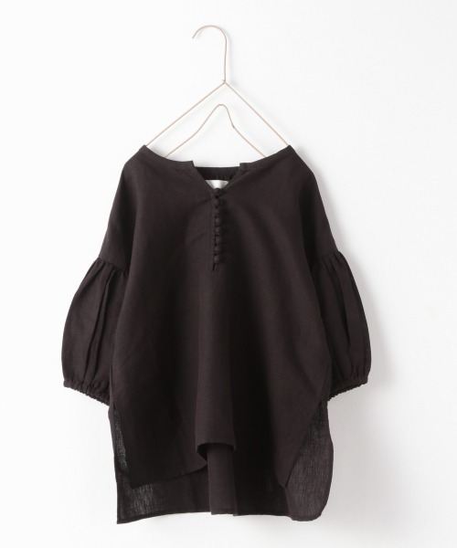 LOWRYS FARM(ローリーズファーム)の「メンアサチュニックブラウス 942727(シャツ/ブラウス・キッズ・ブラック/レッド/オフホワイト・110cm/120cm/130cm)」の17枚目の写真