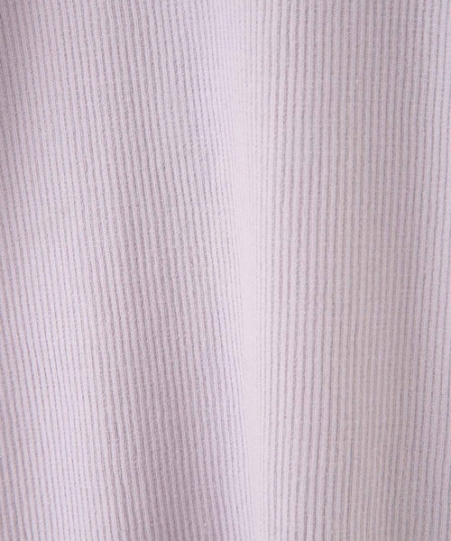 31 Sons de mode（トランテアン　ソン　ドゥ　モード）の「シャーリング袖ニット（ニット/セーター・レディース・クリーム/ラベンダー/ブラック・36）」の14枚目の写真