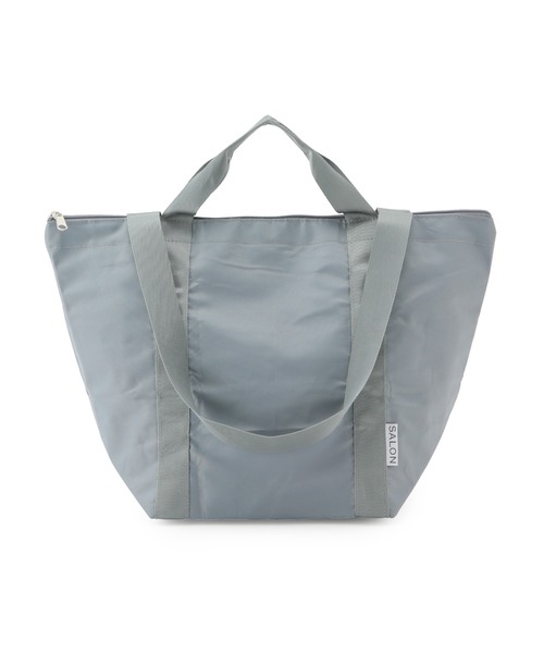 SALON adam et rope'（サロン アダム エ ロペ）の「【SALON adam et rope' オリジナル】クーラーポケッタブルバッグ（ハンドバッグ・レディース・ホワイト/グレー・FREE）」の15枚目の写真