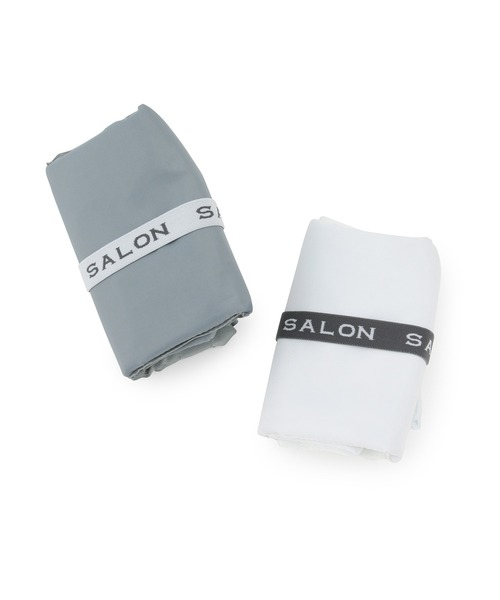 SALON adam et rope'（サロン アダム エ ロペ）の「【SALON adam et rope' オリジナル】クーラーポケッタブルバッグ（ハンドバッグ・レディース・ホワイト/グレー・FREE）」の9枚目の写真