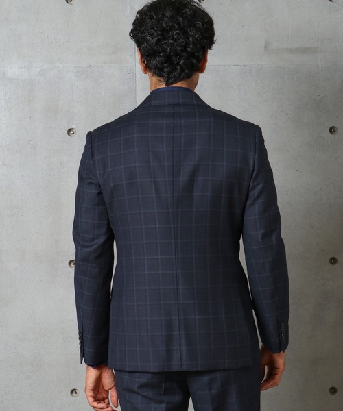 DISTINCTION MEN'S BIGI(ディストリクションメンズビギ)の「【REDA社】シャドーウィンドウペンスーツ(スーツセット・メンズ・ブルー系その他・01/02/03/04)」の5枚目の写真