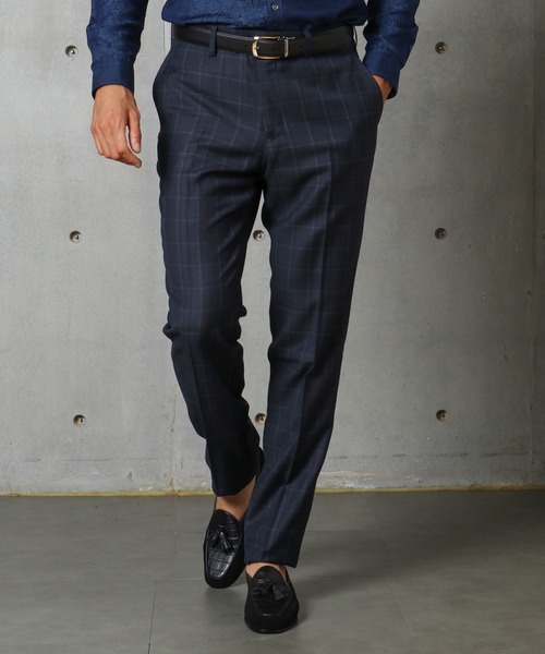 DISTINCTION MEN'S BIGI(ディストリクションメンズビギ)の「【REDA社】シャドーウィンドウペンスーツ(スーツセット・メンズ・ブルー系その他・01/02/03/04)」の6枚目の写真