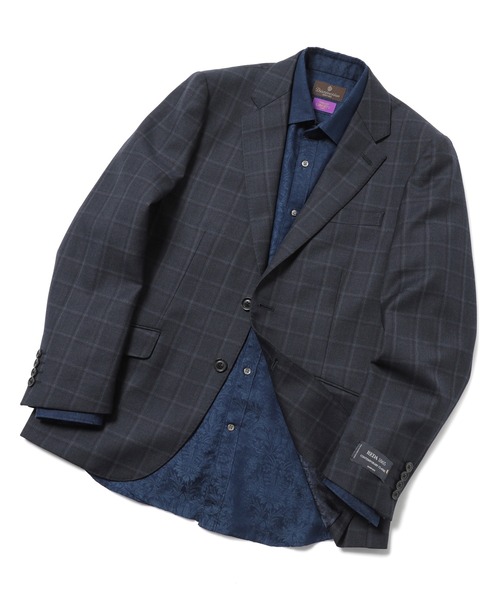 DISTINCTION MEN'S BIGI(ディストリクションメンズビギ)の「【REDA社】シャドーウィンドウペンスーツ(スーツセット・メンズ・ブルー系その他・01/02/03/04)」の9枚目の写真
