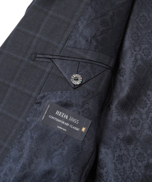 DISTINCTION MEN'S BIGI(ディストリクションメンズビギ)の「【REDA社】シャドーウィンドウペンスーツ(スーツセット・メンズ・ブルー系その他・01/02/03/04)」の13枚目の写真