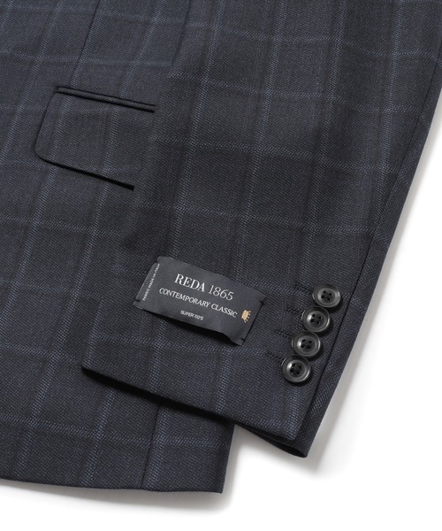 DISTINCTION MEN'S BIGI(ディストリクションメンズビギ)の「【REDA社】シャドーウィンドウペンスーツ(スーツセット・メンズ・ブルー系その他・01/02/03/04)」の17枚目の写真