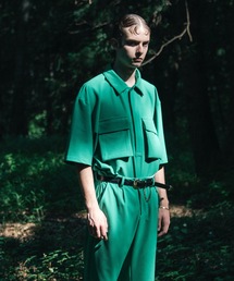 Jieda（ジエダ）の「TRICOT OVERSIZED POLO SHIRT（シャツ 