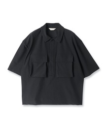 【jieda】 TRICOT OVERSIZED POLO SHIRT Jieda（ジエダ）の「TRICOT OVERSIZED POLO SHIRT（シャツ