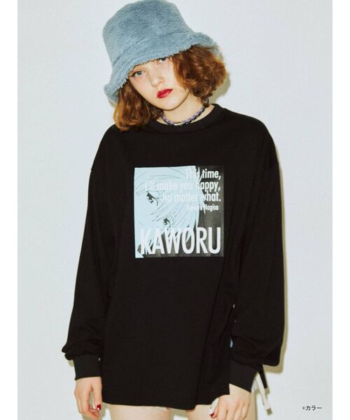 jouetie(ジュエティ)の「ヱヴァンゲリヲン新劇場版 サイドZIPロンT(Tシャツ/カットソー・レディース・ブラック/オフホワイト/レッド・MEDIUM)」の7枚目の写真