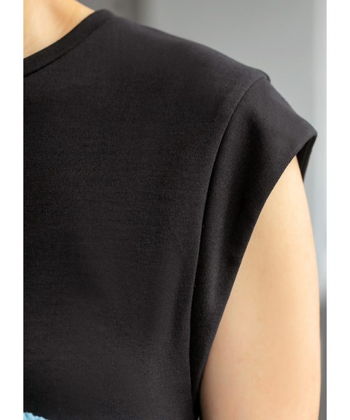 STYLE DELI(スタイルデリ)の「【LUXE】切替ロングバルーンワンピース(ワンピース・レディース・ベージュ/ブルー・01/02)」の13枚目の写真