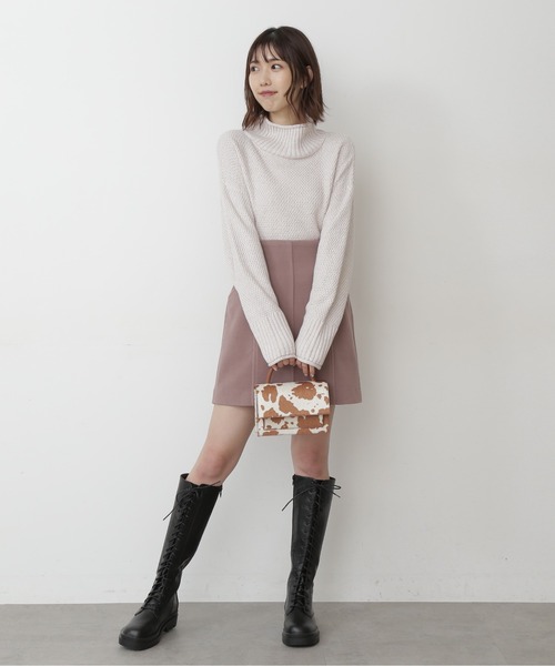 FREE'S MART（フリーズマート）の「◆レースアップブーツ（ブーツ・レディース・ブラック・SMALL/MEDIUM/23.5cm/23.0cm）」の2枚目の写真